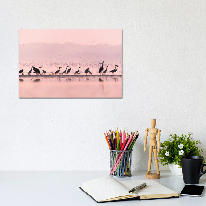 Life At The Pond by Mateusz Piesiak - Wrapped Canvas Print, 20.32 cm H x 30.48 cm W