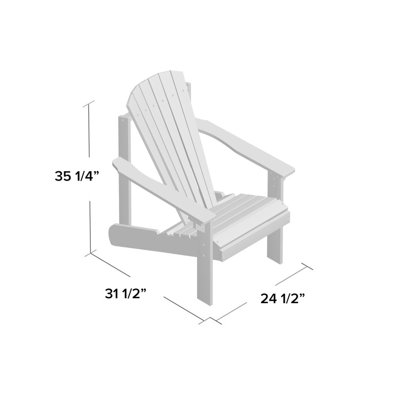 Brewster Outdoor Adirondack Chair
