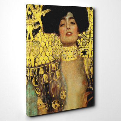 Judith by Gustav Klimt - Wrapped Canvas
