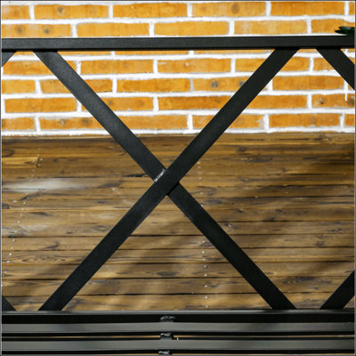 3-Seat Patio Swing Chair