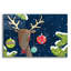 «Bright Christmas Deer Blue» par Anne Tavoletti, art mural en verre acrylique-294174319