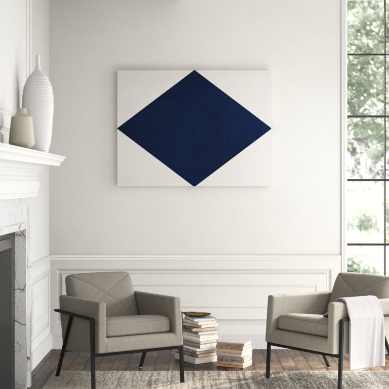 Nautical Flag IV Print by Barclay Butera, Matte, 40" H x 53" W