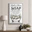 «Vintage Bath and Bloom Soap», impression sur toile, impression sur toile encadrée-132063619-132063621