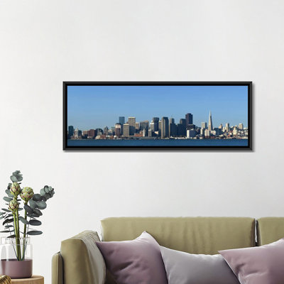 « dessins animés à la waterfront, san francisco bay, 2010 », reproduction de photo sur toile