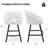 Boucle Upholstered 27.1" Modern Counter Stool-1817777172