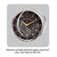 Horloge de sol en métal minimaliste