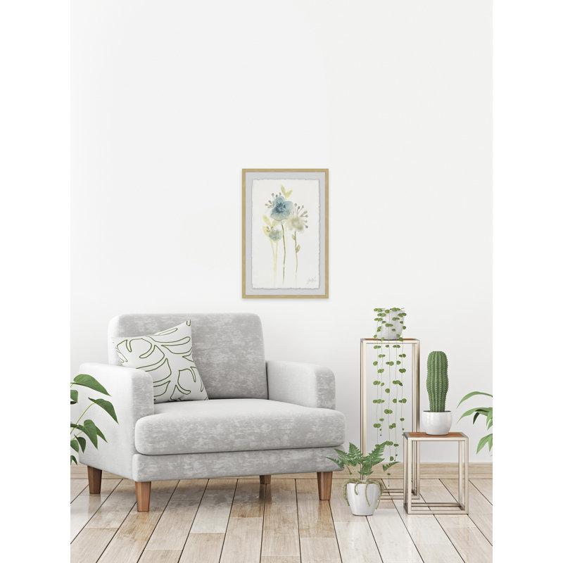 Bluebell I 1 Piece Single Picture Frame Painting, 30 cm H x 20 cm W x 4 cm D