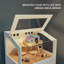 Cage à hamster avec armoire de rangement