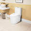 Ceramic Elongated Toilet, 1.1/1.6 , White, Comfortable, Soft Close Seat, & , T036wt Elongated,