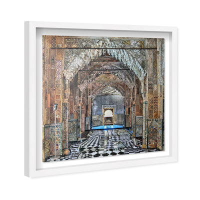 Oliver Gal Katy Hirschfeld - Alhambra Architecture - Luxury Shadowbox Framed Wall Art