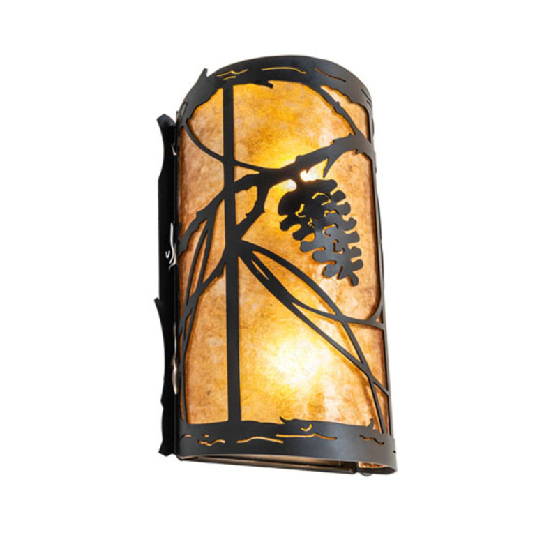Jahmal Steel Flush Mounted Sconce