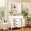 Meuble-lavabo de 36 po avec lavabo supérieur, armoire à miroir, armoire de rangement moderne avec 2 portes à fermeture douce et 2 tiroirs, meuble-lavabo simple-117193590