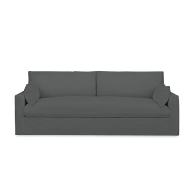 Luna 90"" Square Arm Slipcovered Sofa with Reversible Cushions -  Birch Lane™, 39705696C93347D7AE3463B74D47A7C3