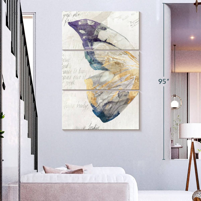 Brampt Butterfly Effect II, 74" H x 48" W