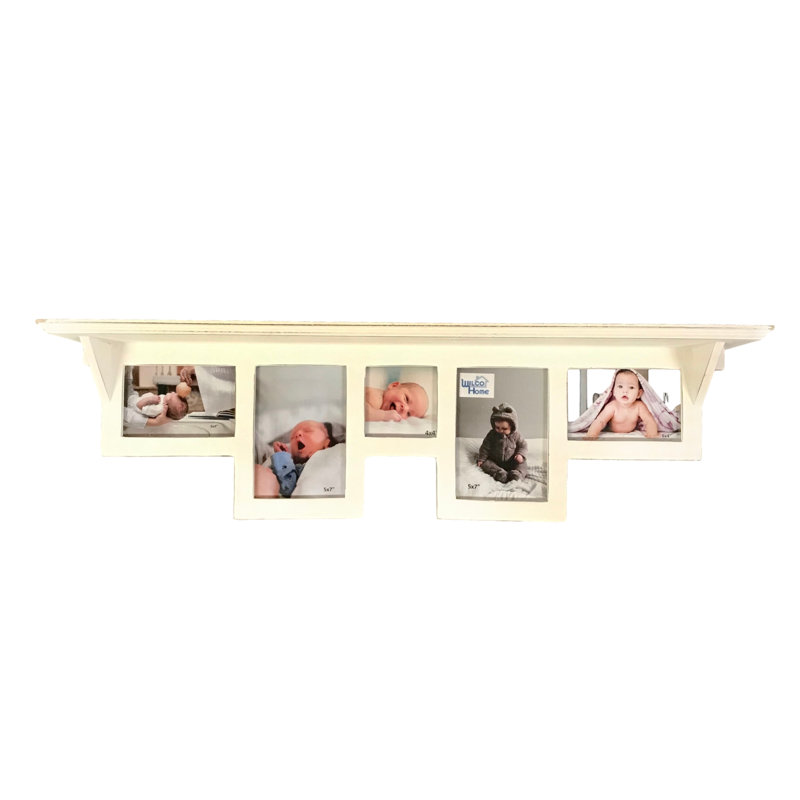 Cadre de collage en bois lavande mat beige
