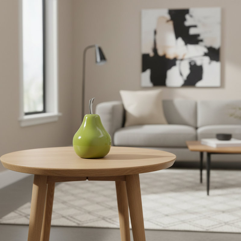 Annebeth Pera Blanco poire, H 6,5 po x l 4 po x P 4 po, Vert