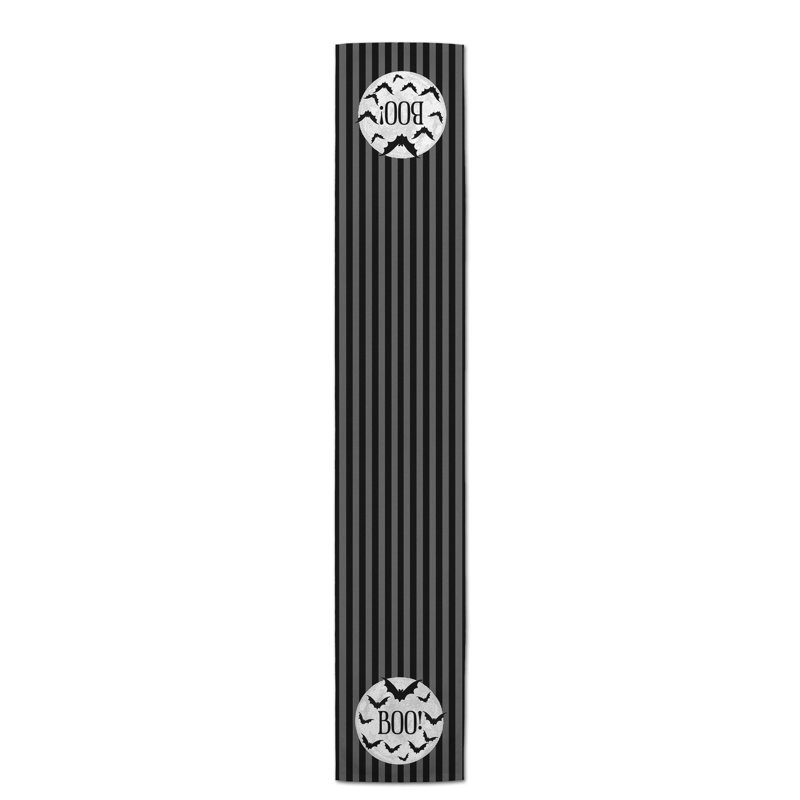 Steller Bat Stripes Table Runner, 90" x 16"