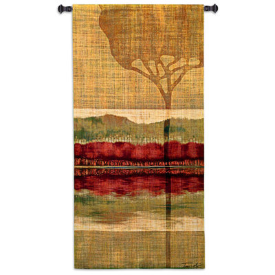 Tapisserie abstraite «Autumn Collage II» parTandi Venter