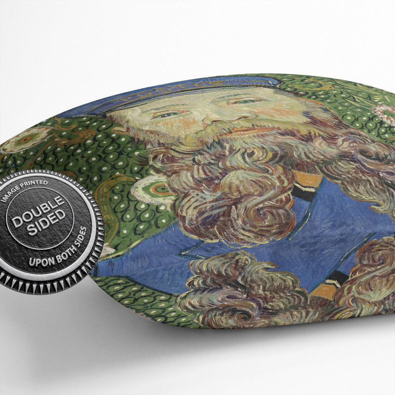 The Postman Joseph Roulin Vol.1 Scatter Cushion, 40cm H x 40cm W x 15cm D