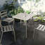 Table carrée Table de cour extérieure Table de salle à manger en plein air Villa-1723167467