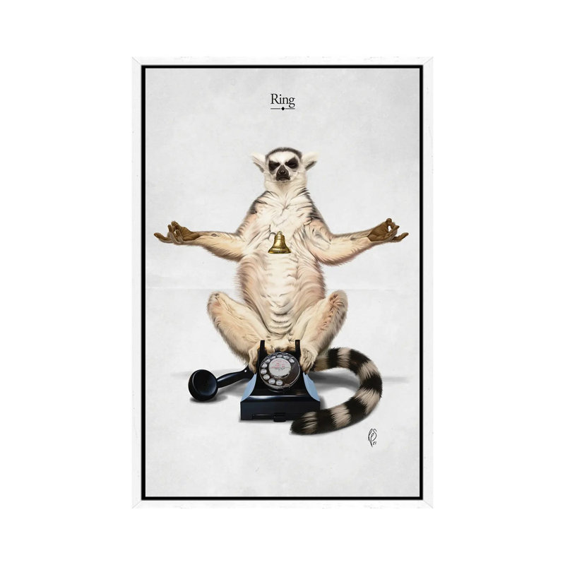 Ring (Titled) by Rob Snow - Gallery-Wrapped Canvas Giclée on Canvas, White Framed, 66.04 cm H x 45.72 cm W
