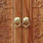 New Chinese Style Solid Wood Entryway Cabinet