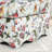 Flannel single dining chair with soft seat