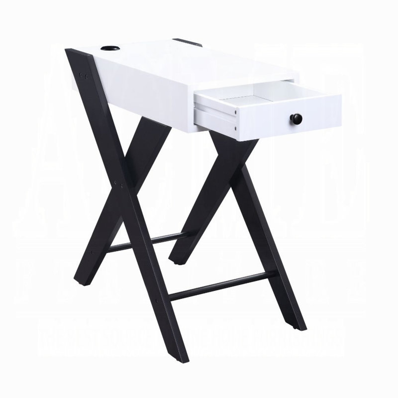 Table d'appoint Geonaa, Blanc