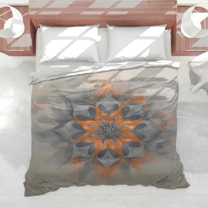 Intricate Mandala Design Comforter, Twin