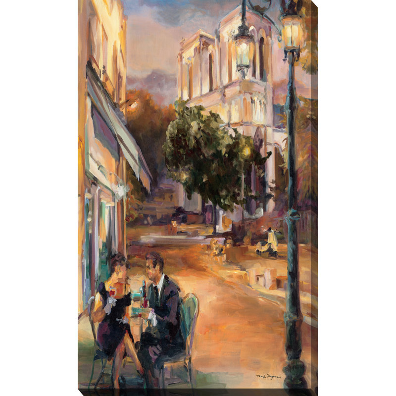 «Purple Belles II», reproduction d'art sur toile tendue, H 30 po x l 18 po