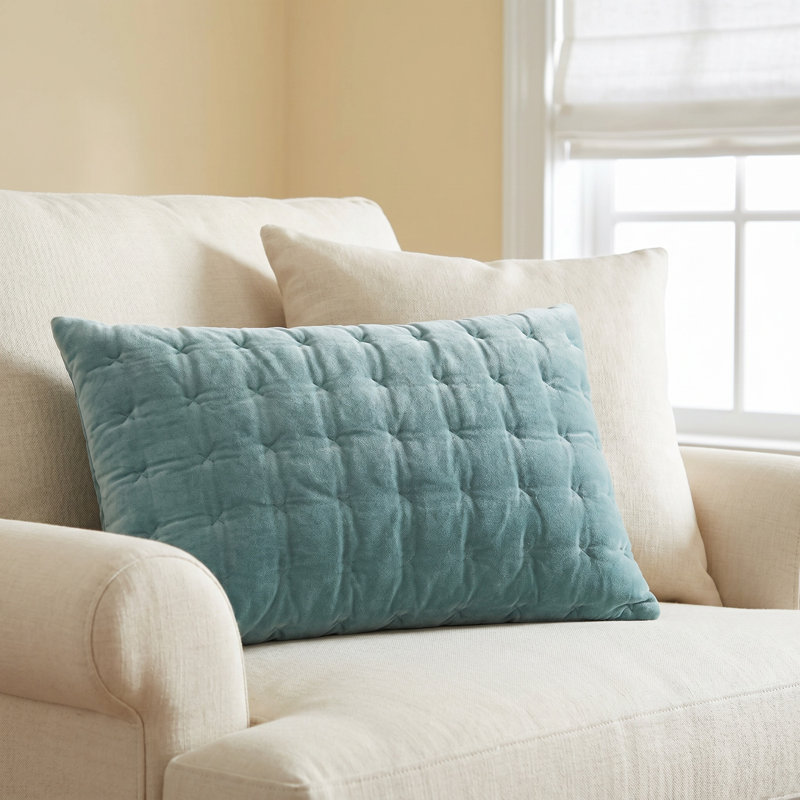 Philippa Embroidered Cotton Throw Pillow, Pillow Cover Only - No Insert