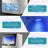 90lbs/24H Commercial Ice Maker Machine,Auto Self-Cleaning,Under Counter/Freestanding