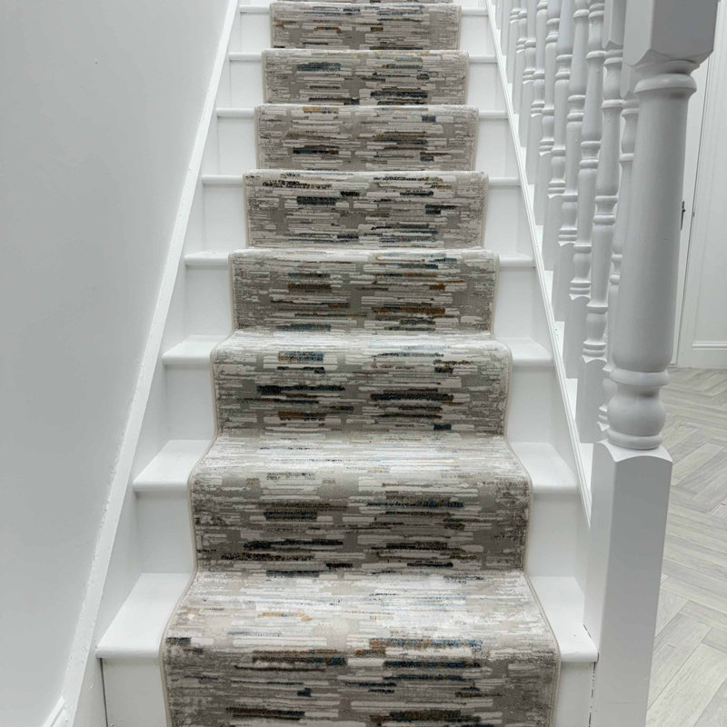 Stair Runner Abstract Area Rug, Runner 66 x 600 cm