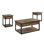 Claremont 2 - Piece Solid Wood Solid Wood Top Living Room Table Set