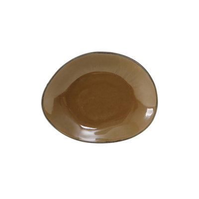 Artisan Ellipse Appetizer Plate