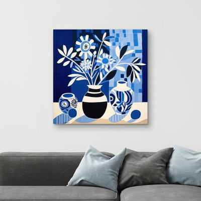 vases - 32"x32" art on canvas