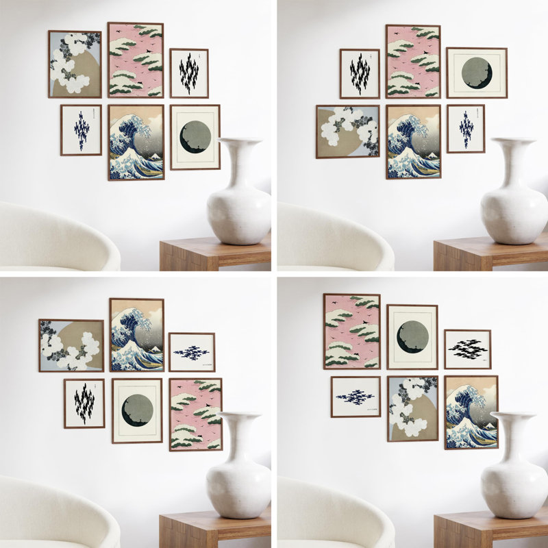 Picture Frames for Gallery Wall, Walnut