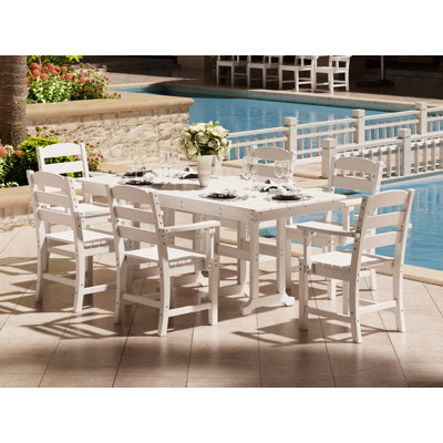 6-Person Hdpe Outdoor Dining Set