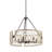 6 - Light Dimmable Drum Chandelier-2100152209