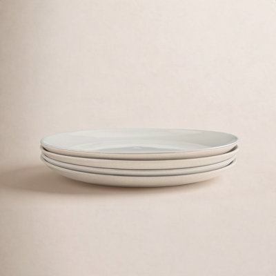 Shell Bisque 9" Porcelain Salad Plate