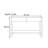 Solid Teak Console Table