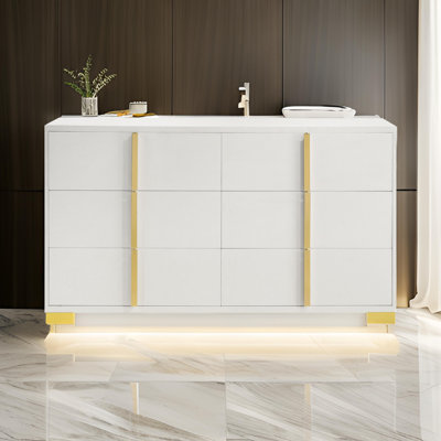 Commode 6 tiroirs Deeyn
