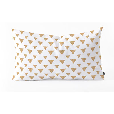 Coussin lombaire intérieur/extérieur allyson johnson paillettes triangles