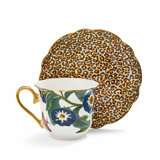 Spode Creatures Of Curiosity Tea & Sauc 8.8Oz Flt(Wht/Lprd)