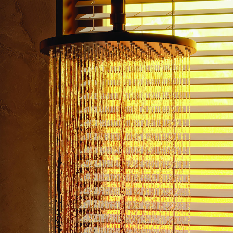 Pomme de douche Bianca Rain, Noir