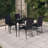Corderro Rectangular 4 - Person 55.12" Long Dining Set-938019544