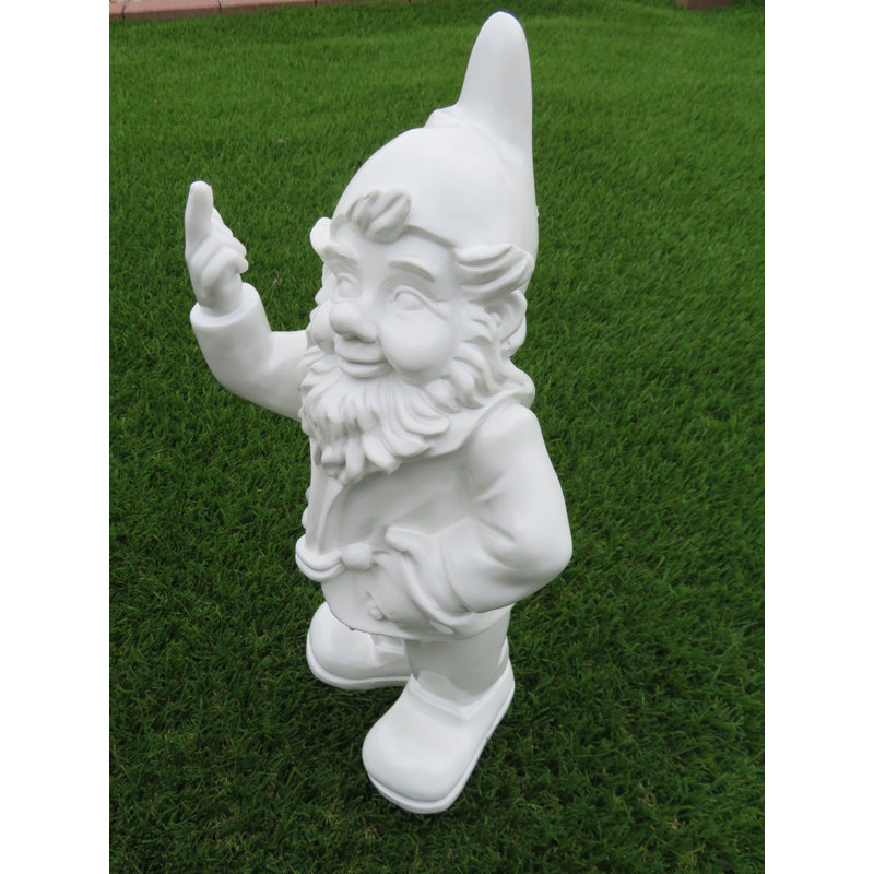 McLoud Fantasy & Sci-Fi Weather Resistant Plastic Garden Statue, White