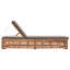 80" Long Reclining Teak Single Chaise with Cushions-1006405593