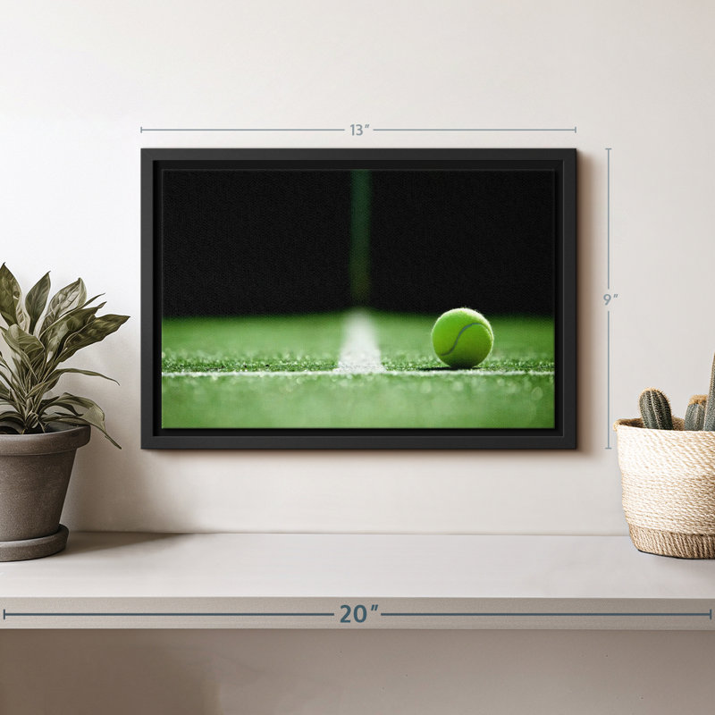 «Tennis Line Wall Art», H 13 po x l 9 po