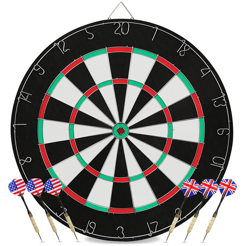 Boshen Dartboard (Darts Included)